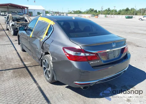 2017 Honda Accord Ex-L V6 from USA, damaged, VIN 1HGCR3F81HA010545
